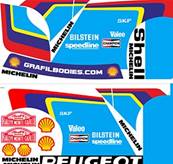 STICKER GRAFIL PEUGEOT T16 (LA PLANCHE)