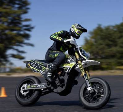 LOSI : 1/4 Promoto-SM FXR Supermoto Motorcycle RTR Basic