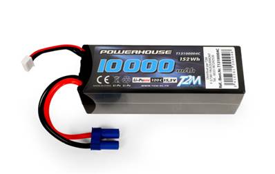 ACCUS HAUT DE GAMME LIPO 4S HV 15.2V 10000mA 120C